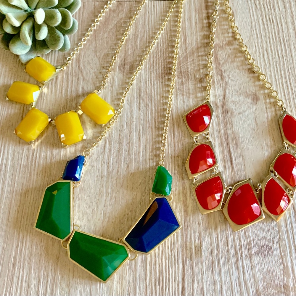 Francesca’s Statement Necklaces- 3 Pieces